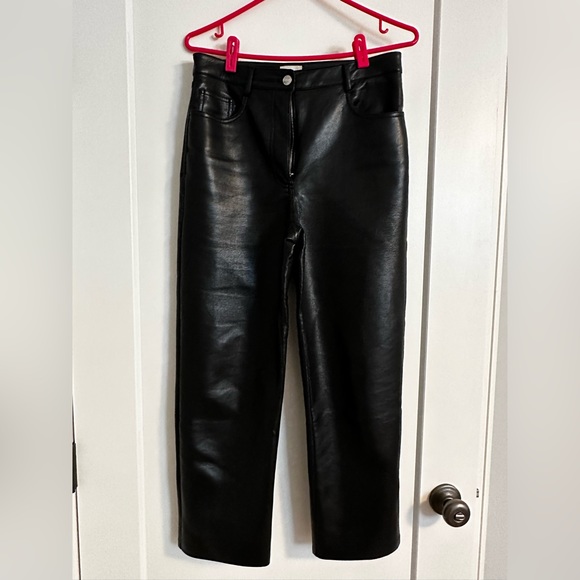 Wilfred Aritzia Melina cropped black dress pants - Picture 2 of 4